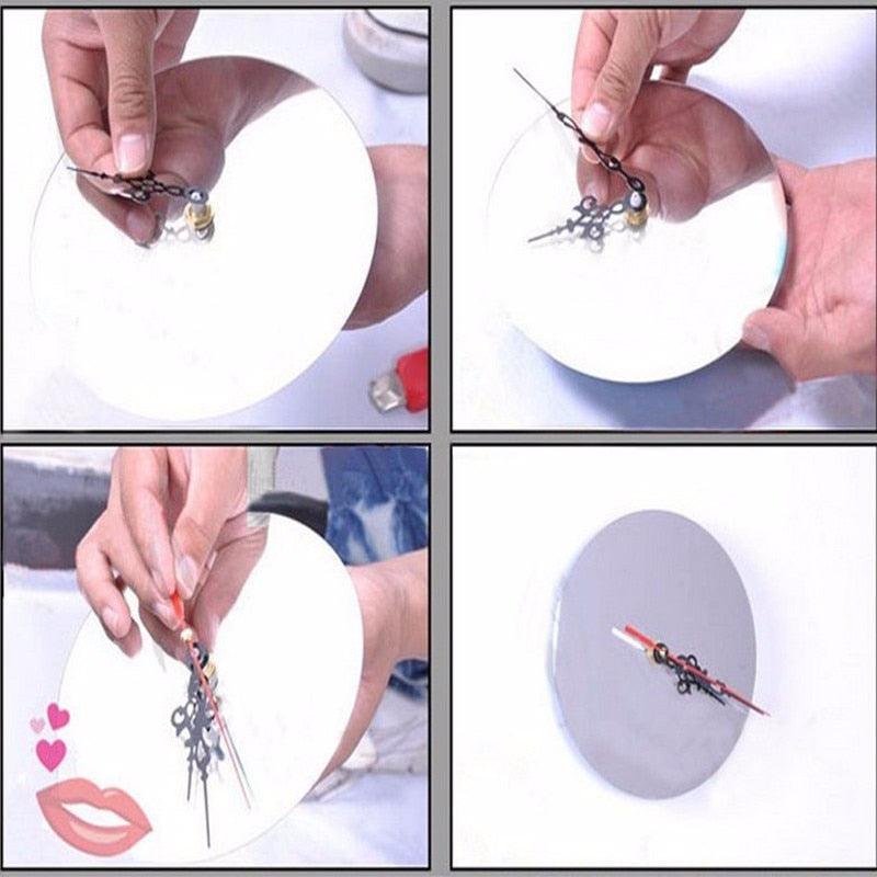 3D Acrylic Mirror Bubble Wall Clock